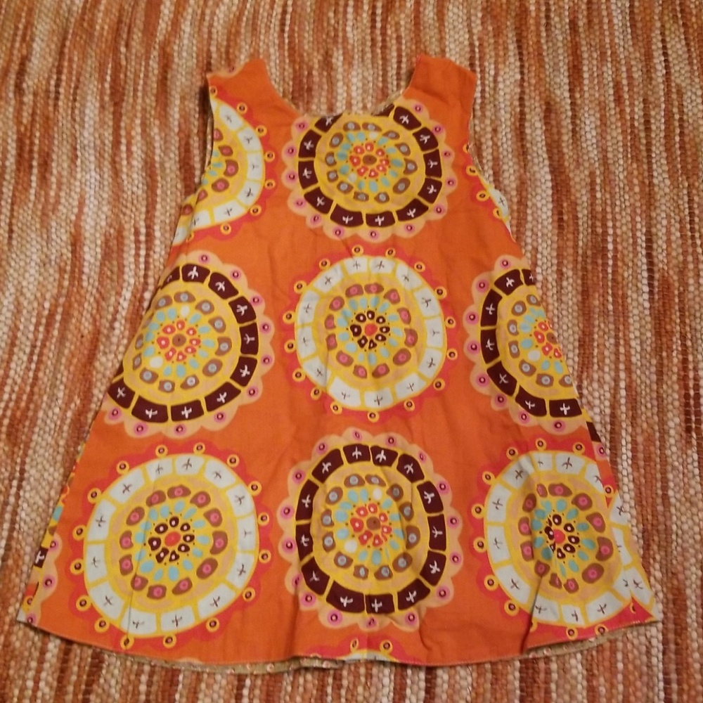 Girls 5 6 right bank babies shift dress